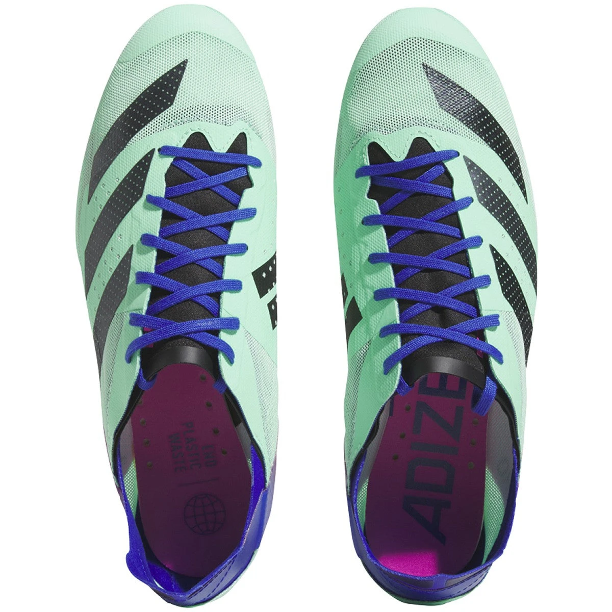ADIDAS Unisex Adizero Finesse (Pulse Mint/Core Black/Lucid Blue) 4 ADIDAS Unisex Adizero Finesse (Pulse Mint/Core Black/Lucid Blue) - Image 2