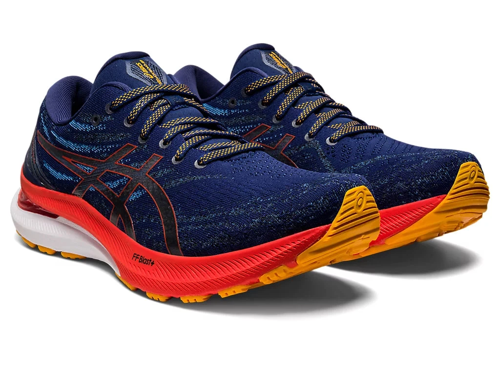 Asics Men's Gel-Kayano 29 (401 - Deep Ocean/Cherry Tomato) 5 Asics Men's Gel-Kayano 29 (401 - Deep Ocean/Cherry Tomato) - Image 3