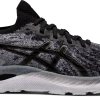 Asics Men's Gel-Nimbus 23 Knit (020 - Sheet Rock/Black) -Swiftwick Shop 1011B008 020 SR RT GLB 3197x1500