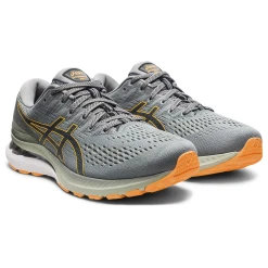 Asics Men's Gel-Kayano 28 (020 - Sheetrock/Orange Pop) 8 Asics Men's Gel-Kayano 28 (020 - Sheetrock/Orange Pop) -Swiftwick Shop 1011B189 020 SB FR GLB PNG 1280x1280 PNG 1280x1280
