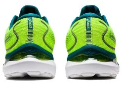 Asics Men's Gel-Cumulus 24 (750 - Safety Yellow/Velvet Pine) -Swiftwick Shop 1011B366 750 SB BK GLB 1024x768