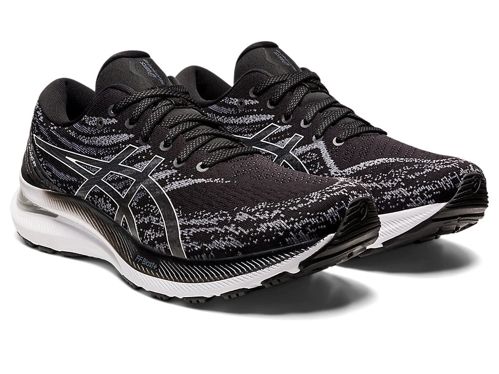 Asics Men's Gel-Kayano 29 WIDE (002 - Black/White) 5 Asics Men's Gel-Kayano 29 WIDE (002 - Black/White) - Image 3