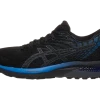 Asics Men's Gel-Cumulus 22 (001 - Black/directoire Blue) -Swiftwick Shop 1011a862 001 removebg preview 577x432