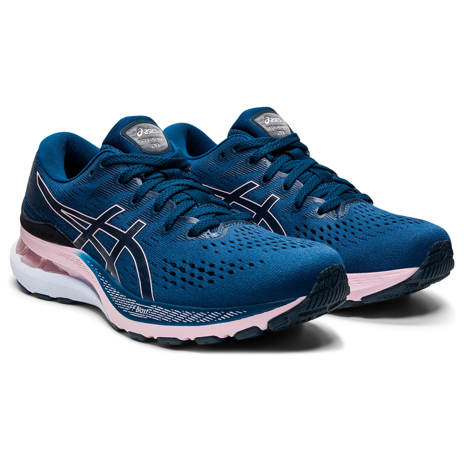 Asics Women's Gel-Kayano 28 (402 - Mako Blue/Barely Rose) 5 Asics Women's Gel-Kayano 28 (402 - Mako Blue/Barely Rose) - Image 3