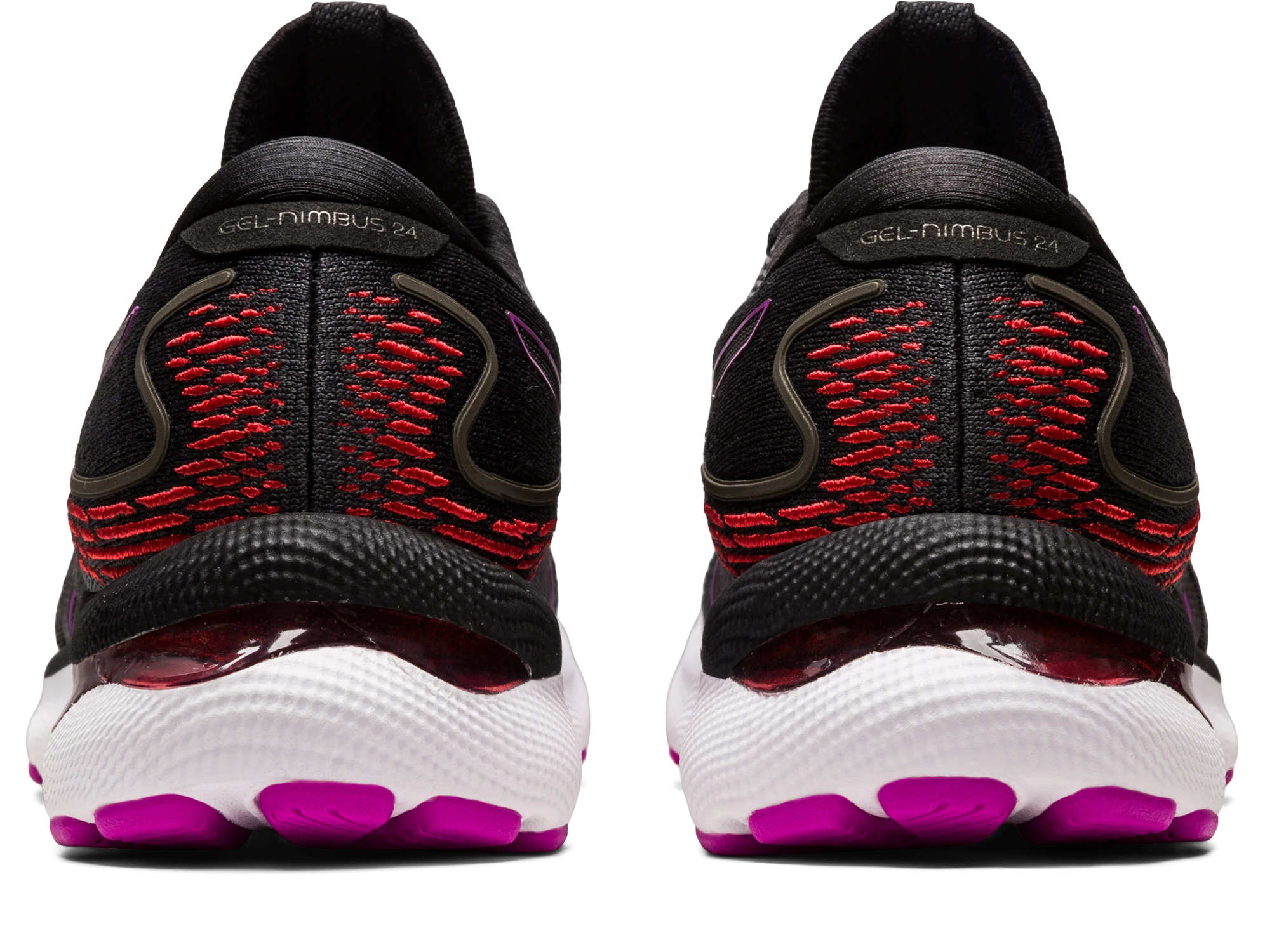 Asics Women’s Gel-Nimbus 24 (004 - Black/Orchid) 7 Asics Women’s Gel-Nimbus 24 (004 - Black/Orchid) - Image 5