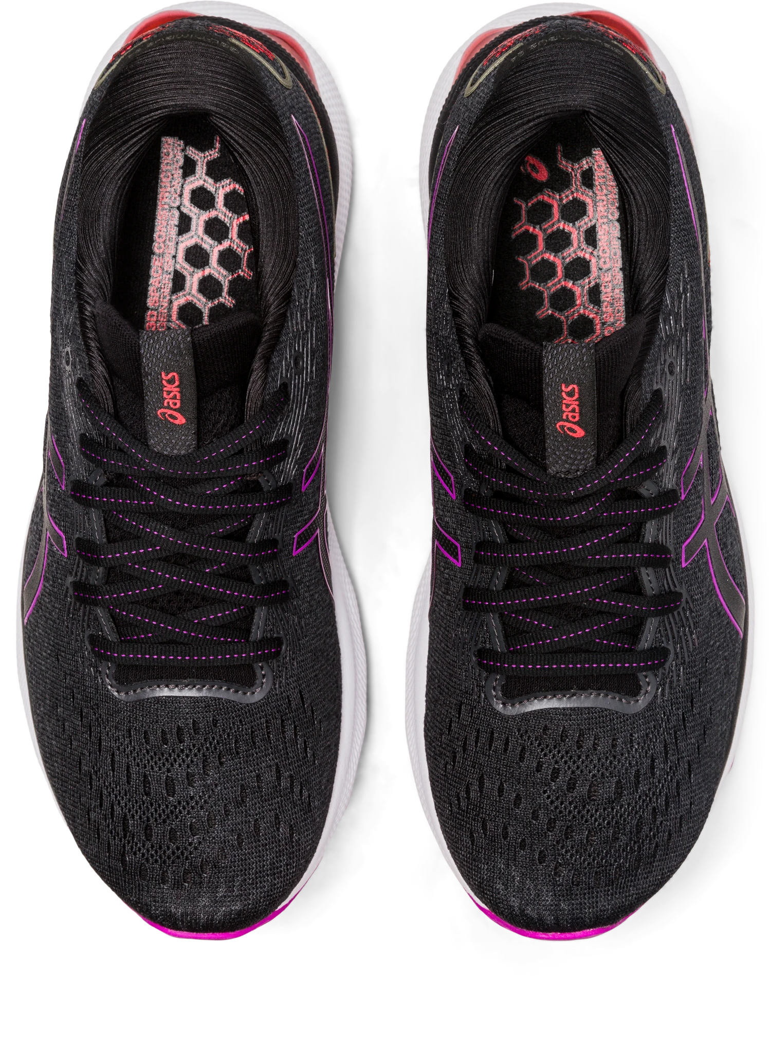 Asics Women’s Gel-Nimbus 24 (004 - Black/Orchid) 6 Asics Women’s Gel-Nimbus 24 (004 - Black/Orchid) - Image 4