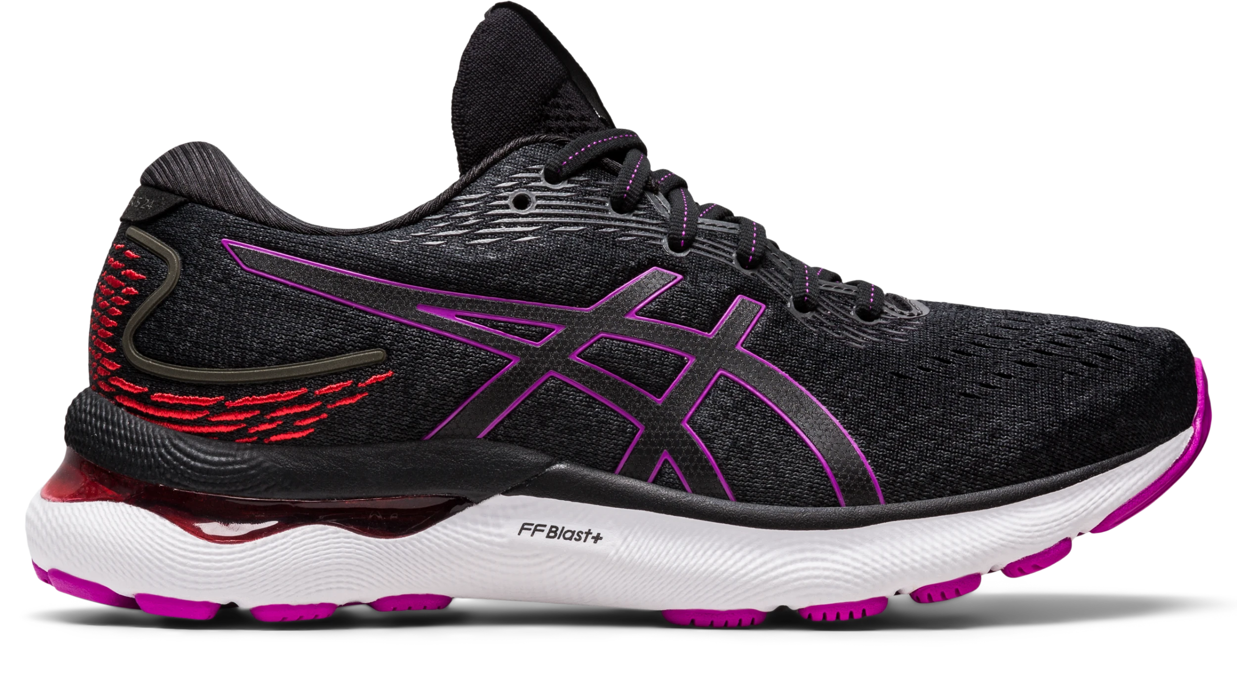 Asics Women’s Gel-Nimbus 24 (004 - Black/Orchid) 3 Asics Women’s Gel-Nimbus 24 (004 - Black/Orchid)