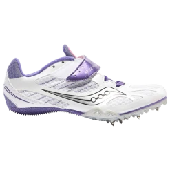 Saucony Women's Spitfire 2 (2 - White/Purple)