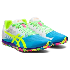 Asics Unisex Hyper XC 2 (400 - Digital Aqua/Safety Yellow) -Swiftwick Shop 1093A173 400 SB FR GLB PNG 1280x1280 PNG 1280x1280