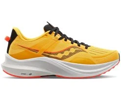 Saucony Womenâs Tempus (16 - VIZI Gold/VIZI Red)