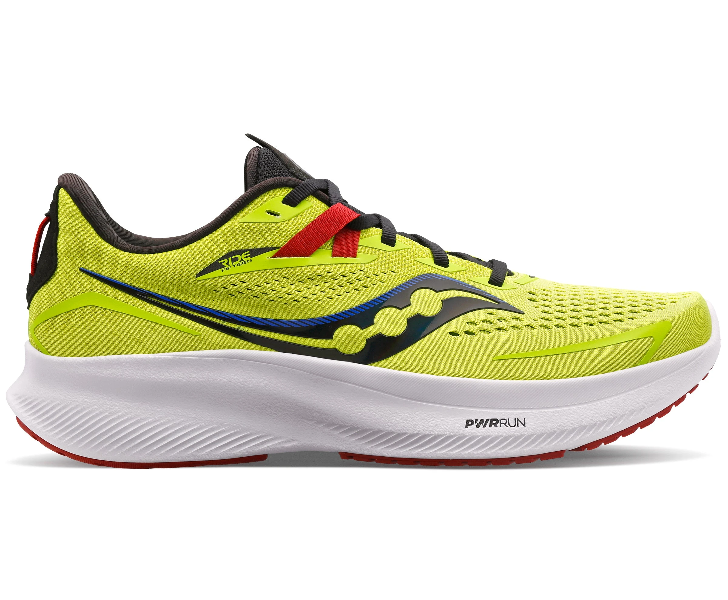 Saucony Men's Ride 15 (25 - Acid Lime/Spice) 3 Saucony Men's Ride 15 (25 - Acid Lime/Spice)