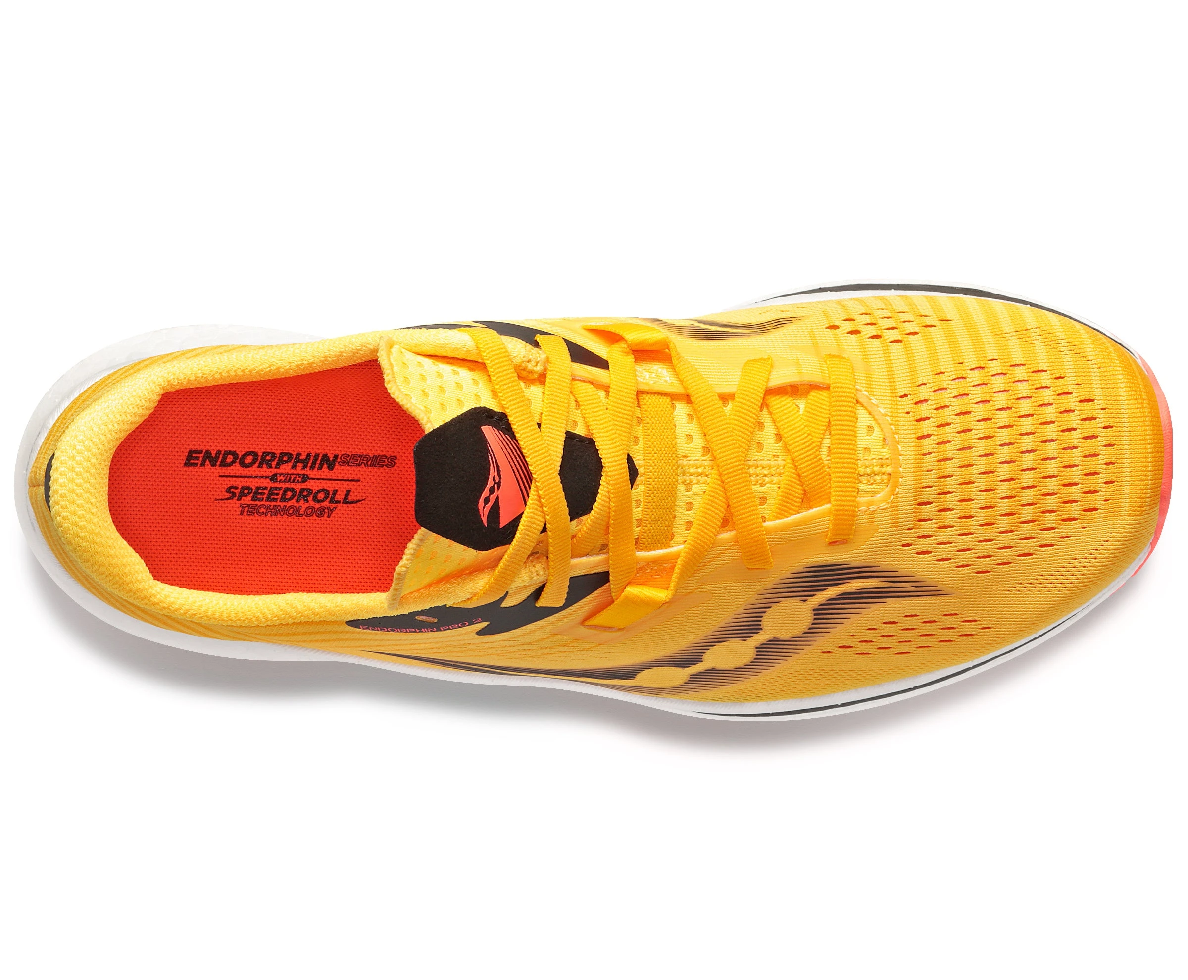 Saucony Men's Endorphin Pro 2 (16 - VIZI Gold/VIZI Red) 5 Saucony Men's Endorphin Pro 2 (16 - VIZI Gold/VIZI Red) - Image 3