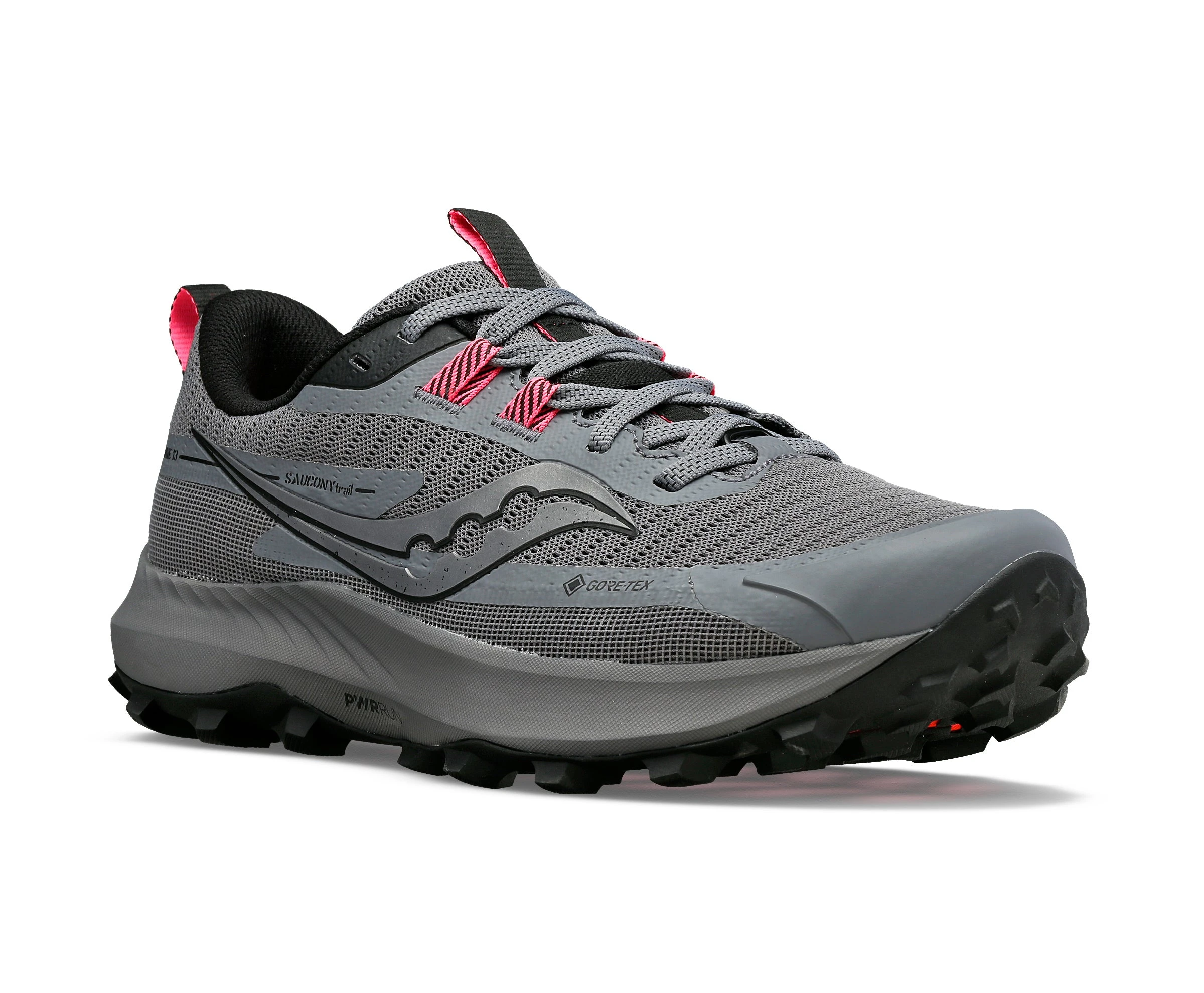 Saucony Women’s Peregrine 13 GTX (05 - Gravel/Black) 5 Saucony Women’s Peregrine 13 GTX (05 - Gravel/Black) - Image 3