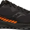 Saucony Men's Peregrine ICE+ 2 (1 - Black/Vizi)