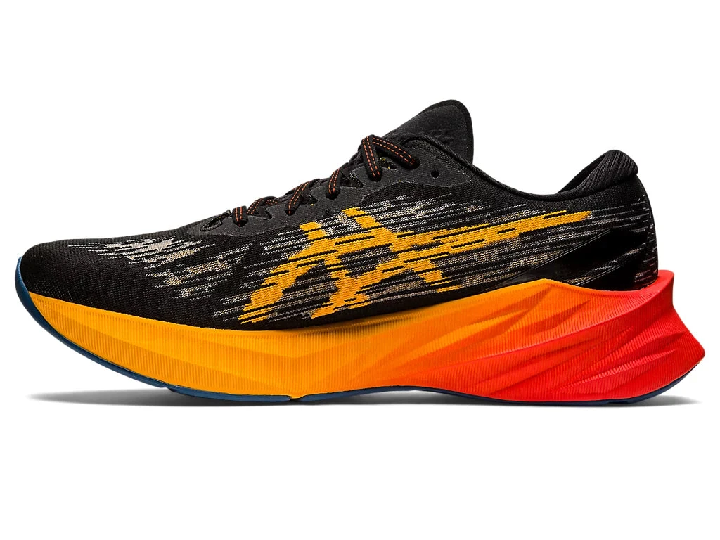 Asics Men’s Novablast 3 (001 - Black/Amber) 4 Asics Men’s Novablast 3 (001 - Black/Amber) - Image 2