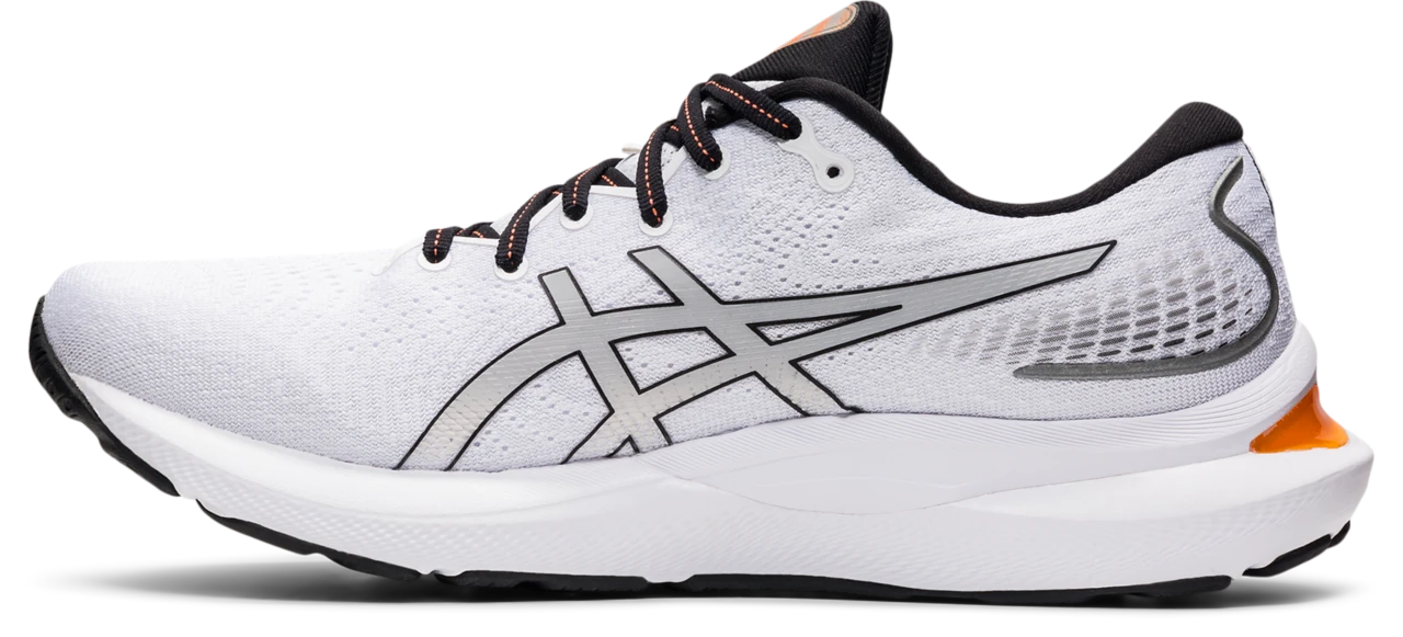 Asics Men's Gel-Cumulus 24 (100 - White/Piedmont Grey) 4 Asics Men's Gel-Cumulus 24 (100 - White/Piedmont Grey) - Image 2