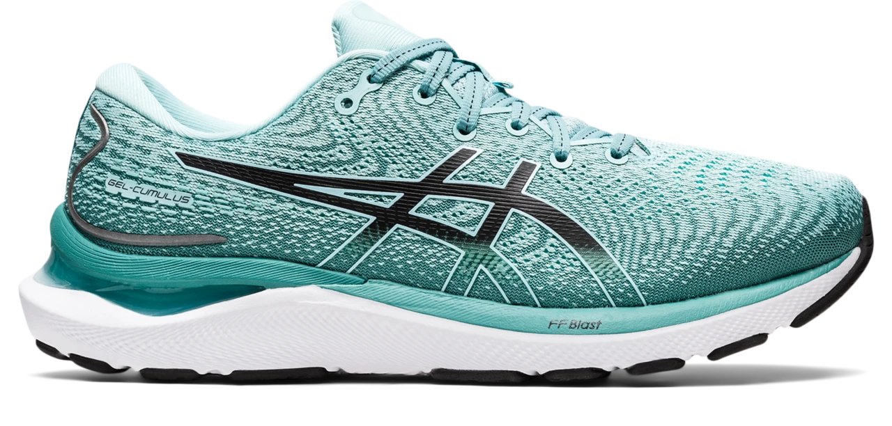 Asics Women's Gel-Cumulus 24 (300 - Oasis Green/Black) 3 Asics Women's Gel-Cumulus 24 (300 - Oasis Green/Black)