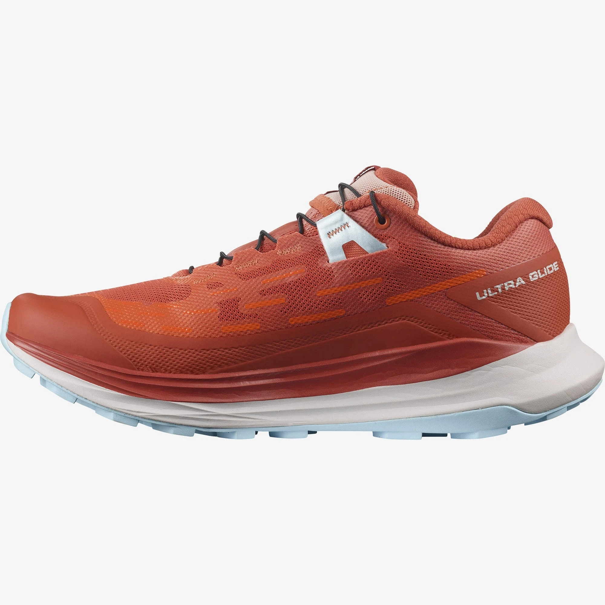 Salomon Women's Ultra Glide (Mecca Orange / Red Orange / Crystal Blue Size) 4 Salomon Women's Ultra Glide (Mecca Orange / Red Orange / Crystal Blue Size) - Image 2