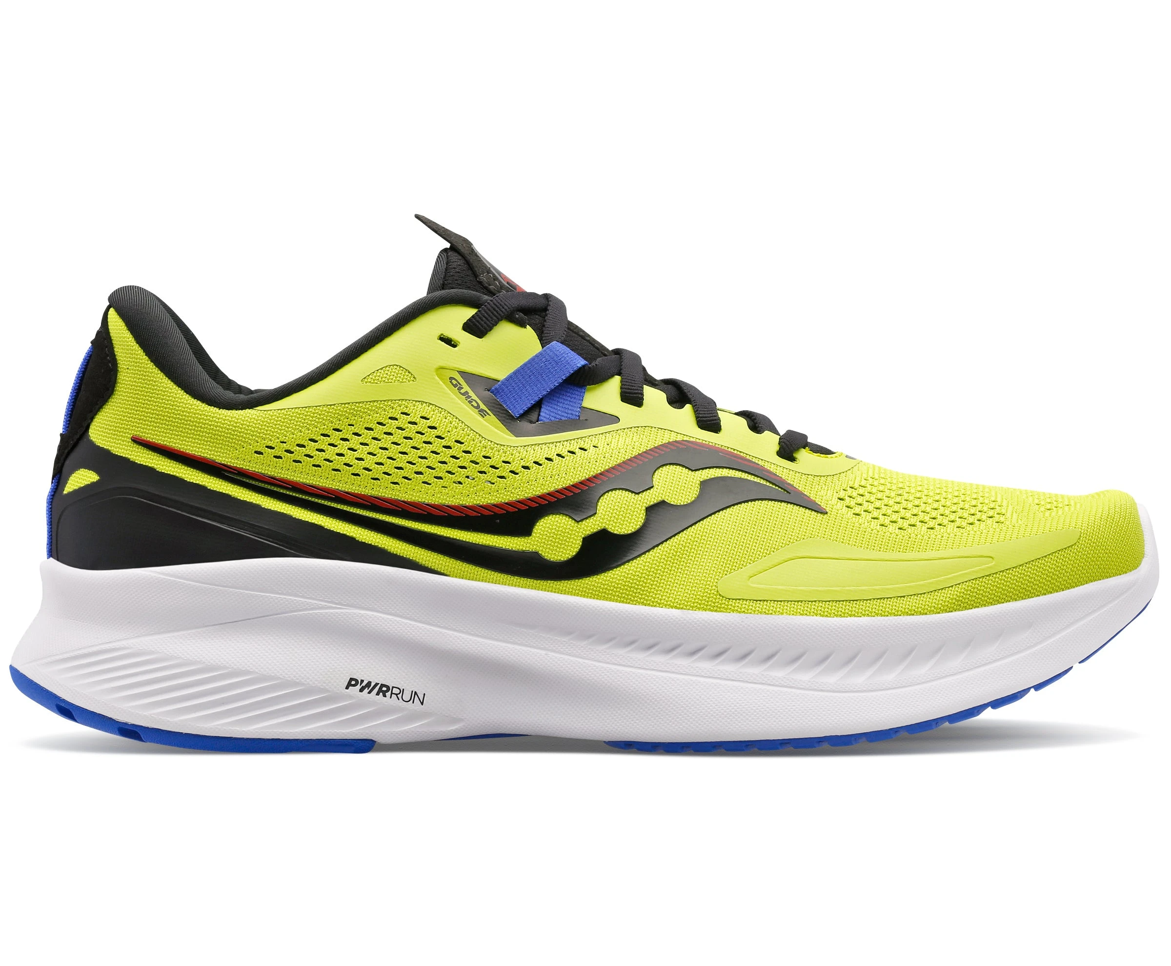 Saucony Men's Guide 15 (25 - Acid/Blue Raz) 3 Saucony Men's Guide 15 (25 - Acid/Blue Raz)