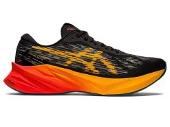 Asics Menâs Novablast 3 (001 - Black/Amber)