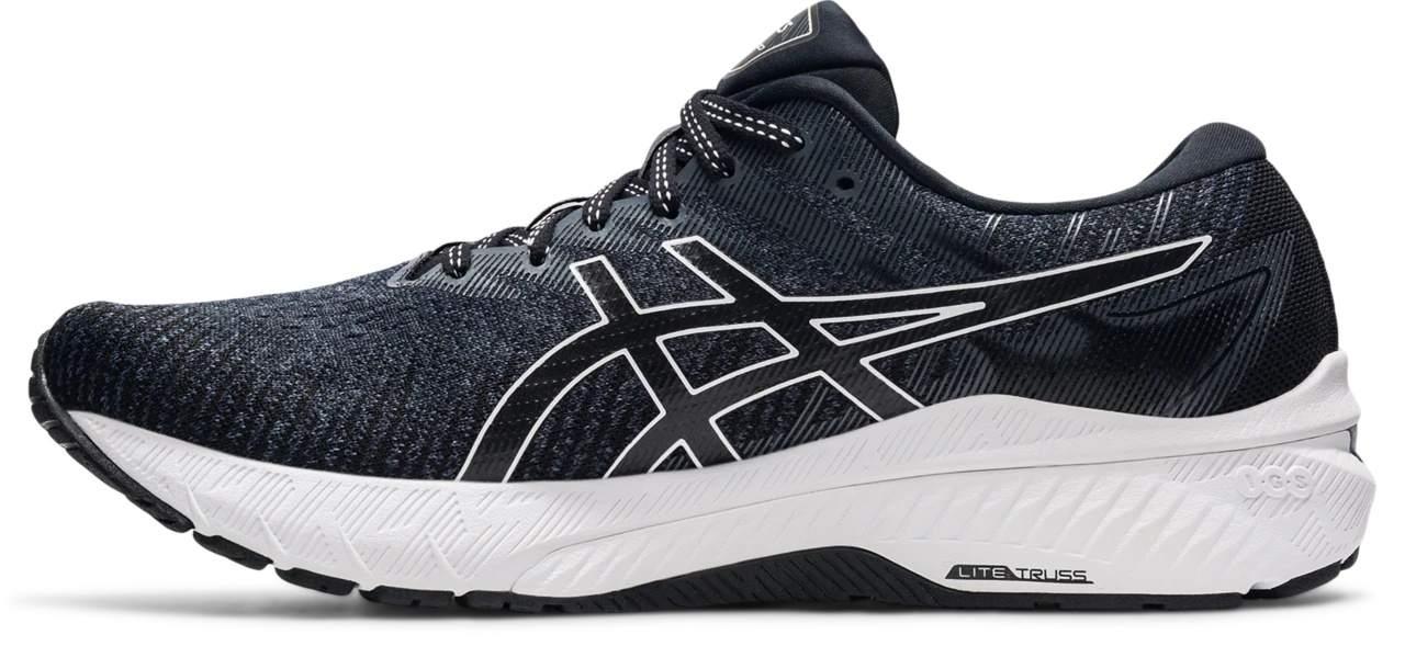 Asics Men’s GT-2000 10 (002 - Black/White) 4 Asics Men’s GT-2000 10 (002 - Black/White) - Image 2