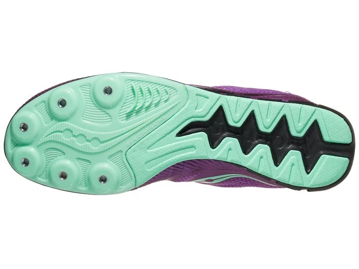 Saucony Women’s Vendetta 3 (2 - Purple/Aqua) 4 Saucony Women’s Vendetta 3 (2 - Purple/Aqua) - Image 2