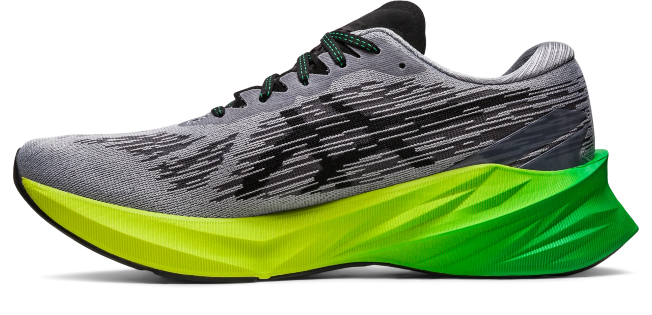 Asics Men’s Novablast 3 (021 - Sheetrock/Black) 4 Asics Men’s Novablast 3 (021 - Sheetrock/Black) - Image 2