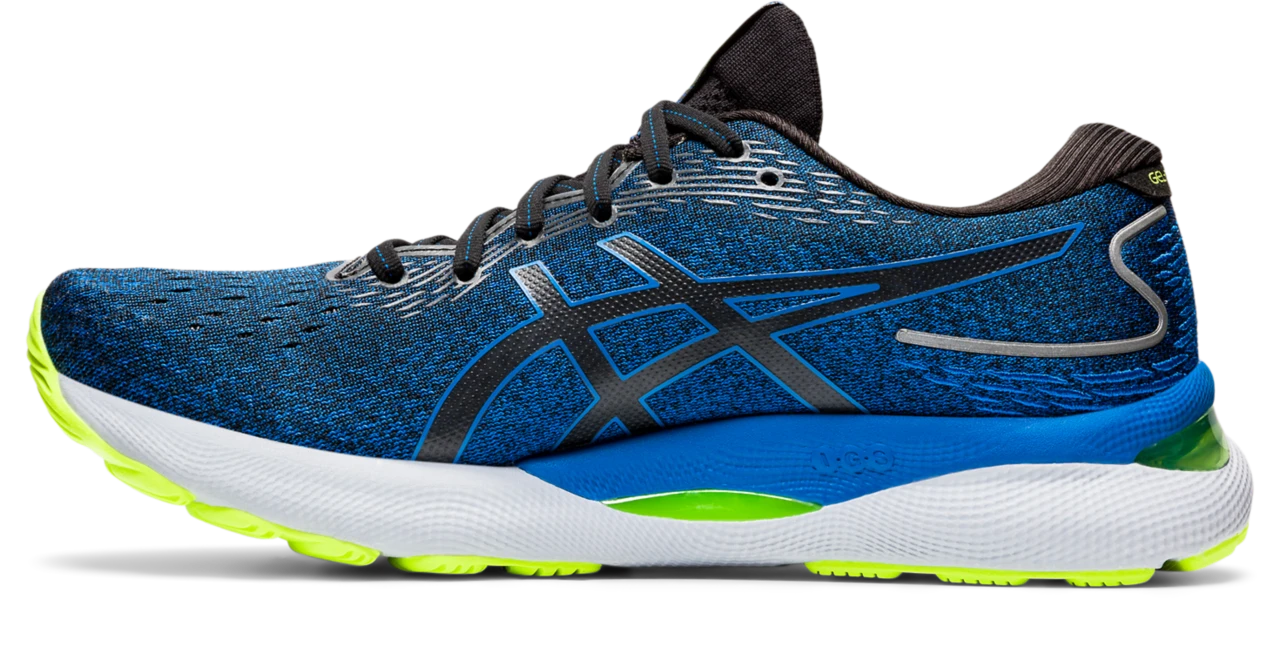 Asics Men’s Gel-Nimbus 24 (003 - Black/Lake Drive) 4 Asics Men’s Gel-Nimbus 24 (003 - Black/Lake Drive) - Image 2