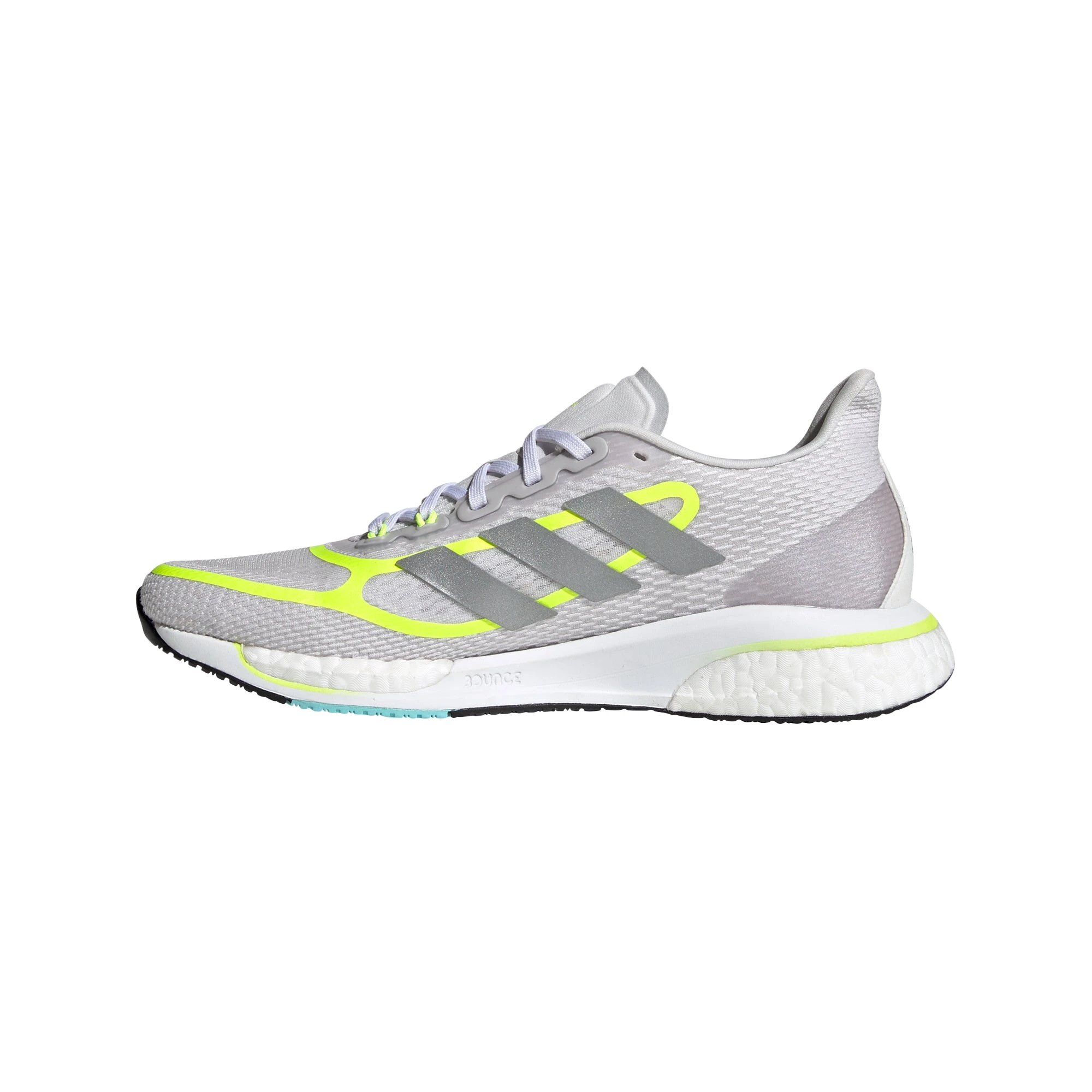 ADIDAS Women's Supernova + (Dash Grey/Solar Yellow/FTWR White) 4 ADIDAS Women's Supernova + (Dash Grey/Solar Yellow/FTWR White) - Image 2