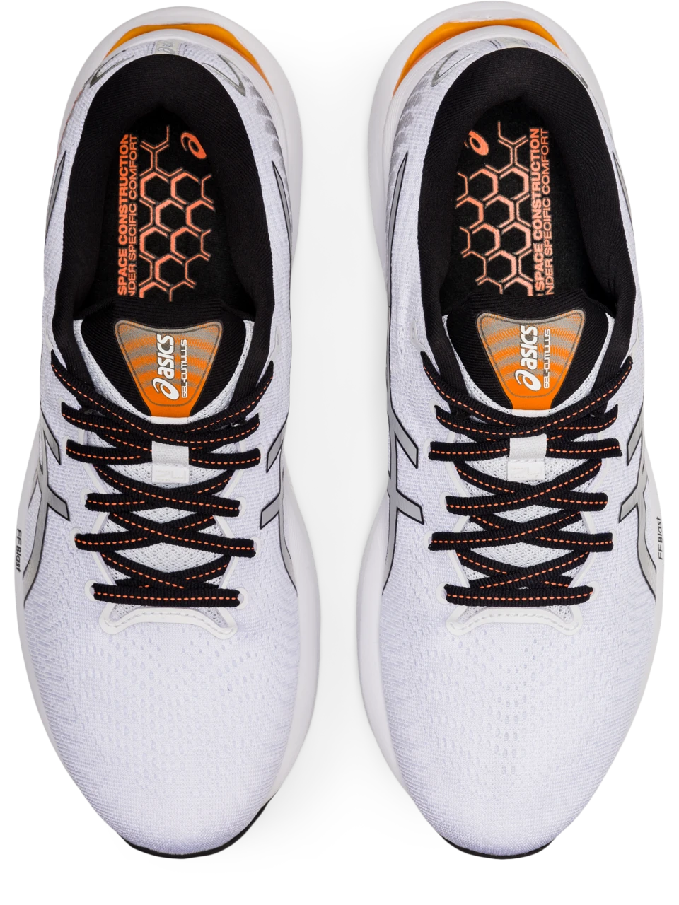 Asics Men's Gel-Cumulus 24 (100 - White/Piedmont Grey) 6 Asics Men's Gel-Cumulus 24 (100 - White/Piedmont Grey) - Image 4