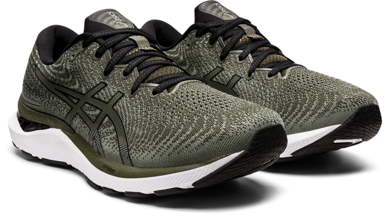Asics Men's Gel-Cumulus 24 (300 - Olive Canvas/Black) 5 Asics Men's Gel-Cumulus 24 (300 - Olive Canvas/Black) - Image 3