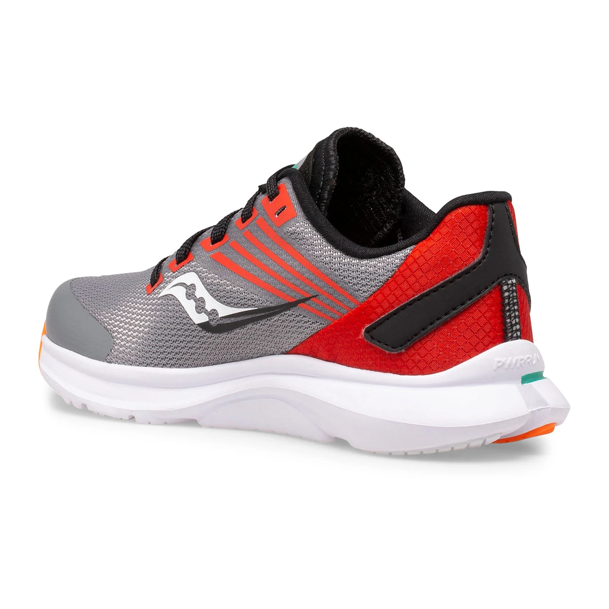 Saucony Kid's Kinvara 12 (Grey/Orange) 4 Saucony Kid's Kinvara 12 (Grey/Orange) - Image 2