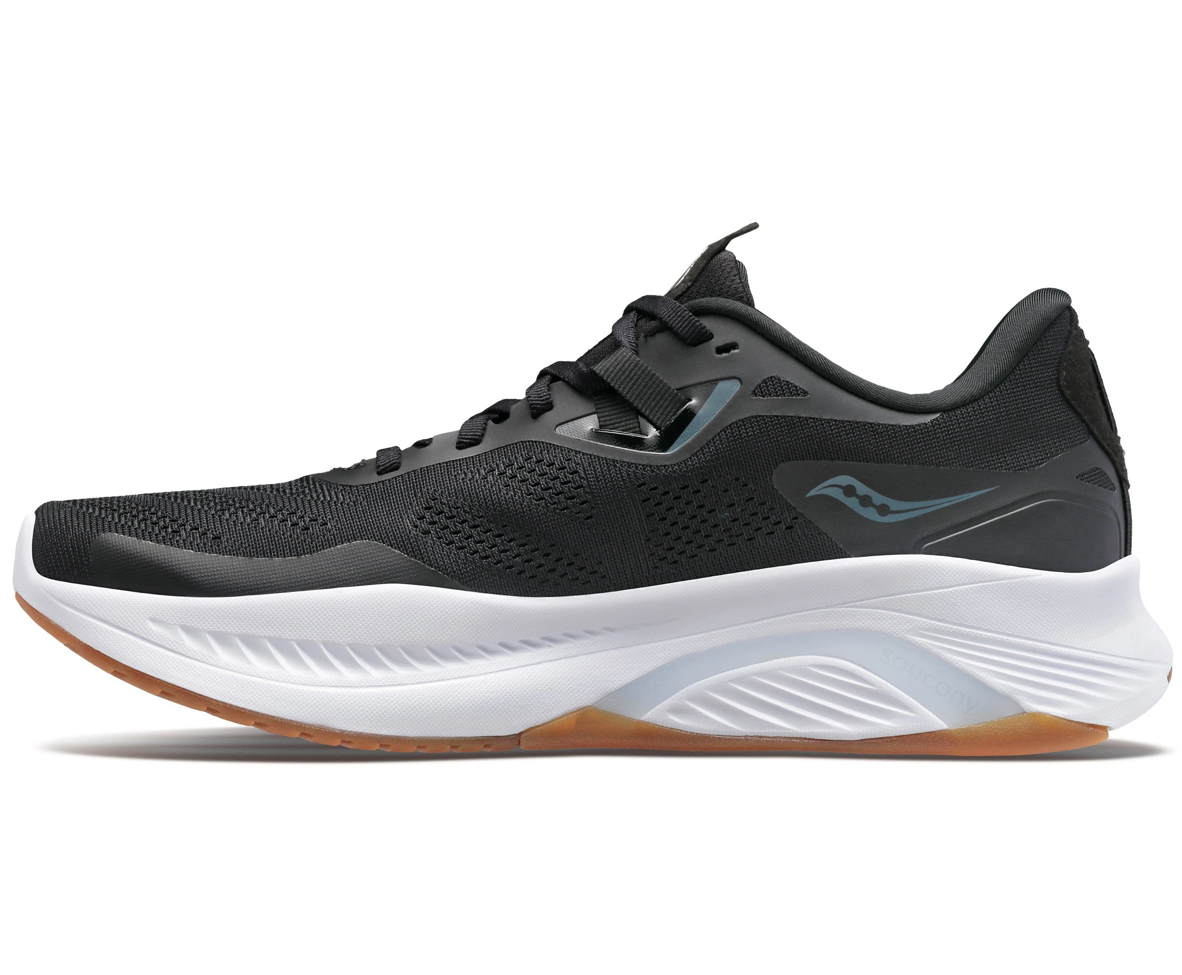 Saucony Women's Guide 15 (12 - Black/Gum) 4 Saucony Women's Guide 15 (12 - Black/Gum) - Image 2