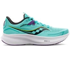 Saucony Women's Ride 15 (26 - Cool Mint/Acid)