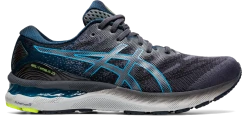 Asics Men’s Gel-Nimbus 23 (020 - Carrier Grey/Digital Aqua)