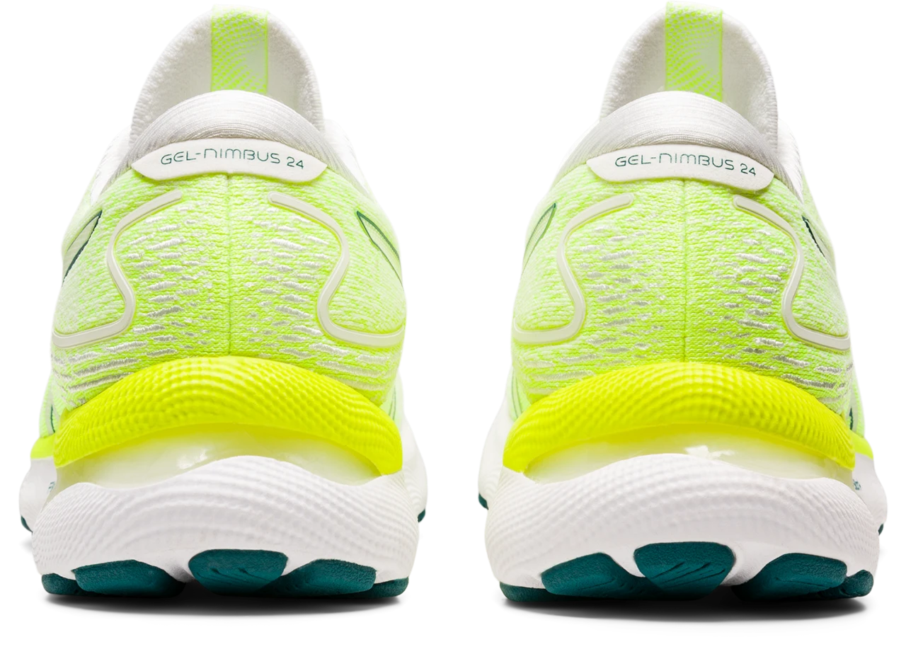 Asics Women’s Gel-Nimbus 24 (102 - White/Velvet Pine) 7 Asics Women’s Gel-Nimbus 24 (102 - White/Velvet Pine) - Image 5