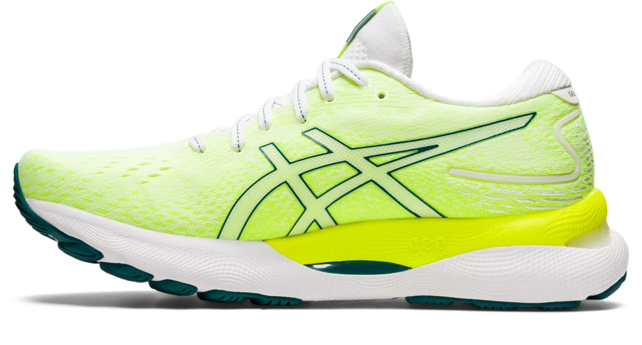 Asics Women’s Gel-Nimbus 24 (102 - White/Velvet Pine) 4 Asics Women’s Gel-Nimbus 24 (102 - White/Velvet Pine) - Image 2