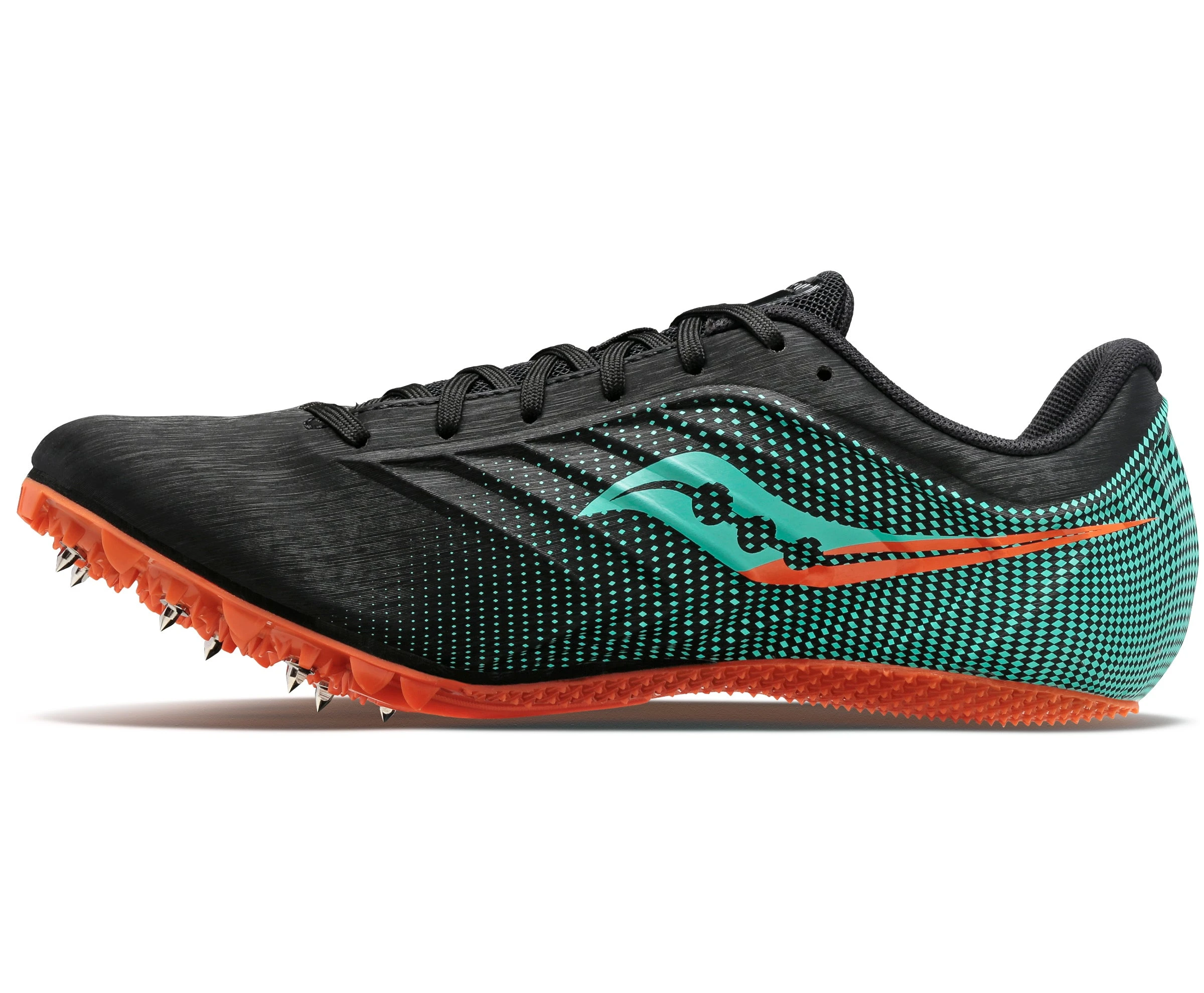 Saucony Women's Spitfire 5 (26 - Black/Cool Mint) 4 Saucony Women's Spitfire 5 (26 - Black/Cool Mint) - Image 2