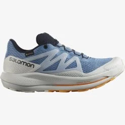 Salomon Women’s Pulsar Trail Gore-Tex (Riviera/Nimbus Cloud/Blazing Orange)