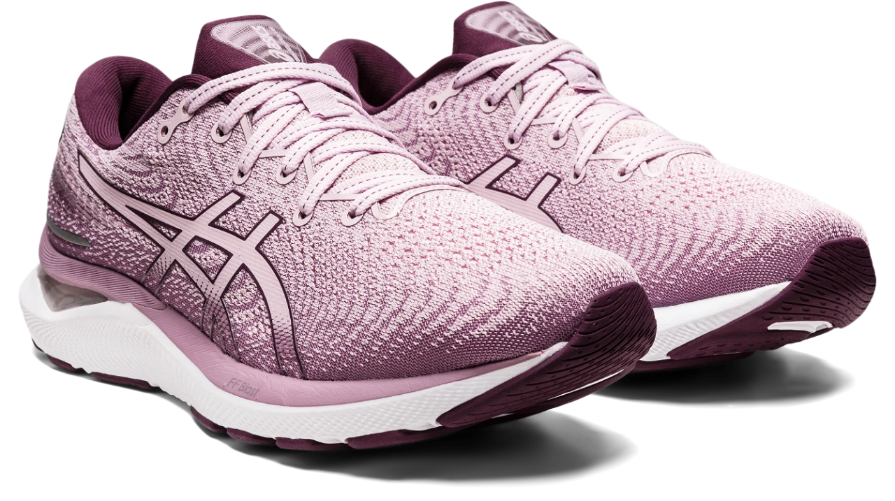 Asics Women's Gel-Cumulus 24 (700 - Barely Rose/Deep Plum) 5 Asics Women's Gel-Cumulus 24 (700 - Barely Rose/Deep Plum) - Image 3
