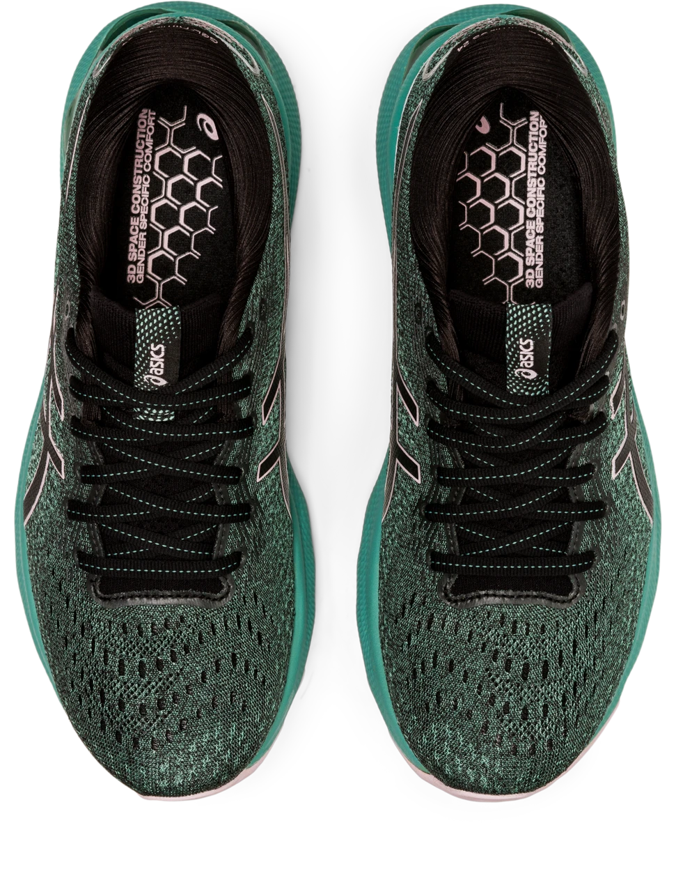 Asics Women’s Gel-Nimbus 24 (003 - Black/Barely Rose) 7 Asics Women’s Gel-Nimbus 24 (003 - Black/Barely Rose) - Image 5