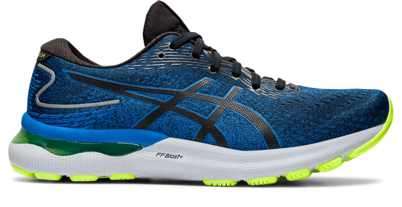 Asics Men’s Gel-Nimbus 24 (003 - Black/Lake Drive) 3 Asics Men’s Gel-Nimbus 24 (003 - Black/Lake Drive)