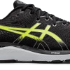 Asics Men's Gel-Cumulus 24 (002 - Black/Hazard Green)