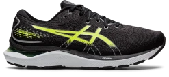 Asics Men's Gel-Cumulus 24 (002 - Black/Hazard Green)