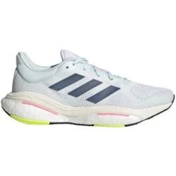 ADIDAS Women’s Solar Glide 5 (Footwear White/Wonder Steel/Beam Pink)