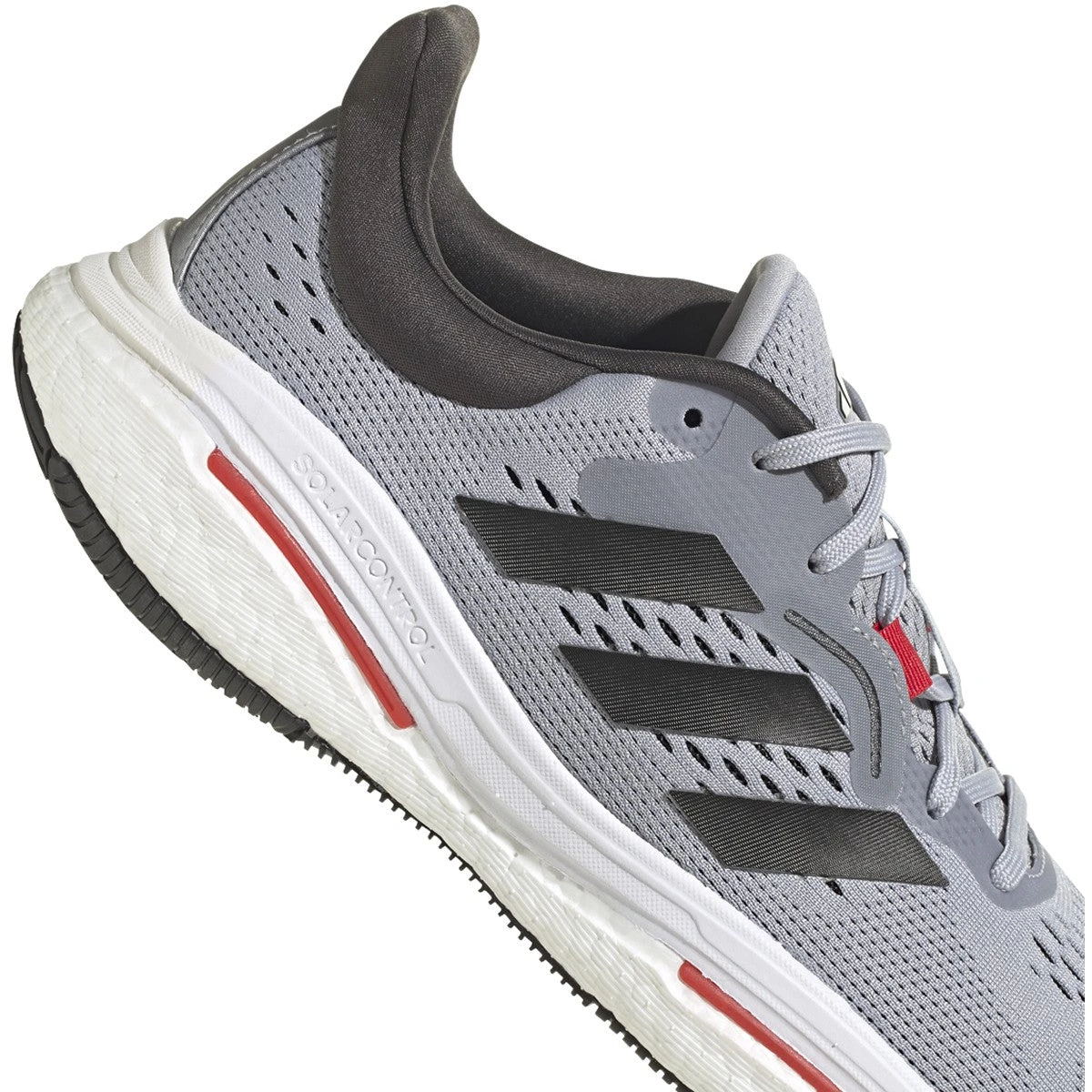 ADIDAS Men's Solar Control (Halo Silver/Core Black/Better Scarlet) 4 ADIDAS Men's Solar Control (Halo Silver/Core Black/Better Scarlet) - Image 2