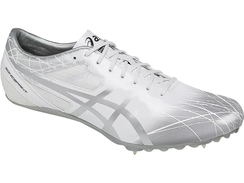 Asics Unisex SonicSprint (0093 - Pearlwhite/Silver/Graphite) 5 Asics Unisex SonicSprint (0093 - Pearlwhite/Silver/Graphite) - Image 3