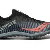 Saucony Women's Havok XC 2 (1 - BLK/GRY/VIZ RED) -Swiftwick Shop Havok XC2 Black Orange 1 640x480