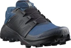 Salomon Men's Wildcross (Dark Denim/Black/Navy Blazer) -Swiftwick Shop L41116900 5 GHO WILDCROSS DarkDenim Black NavyBlazer.jpg.cq5dam.web .1200.1200 1200x812