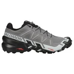 Salomon Men's Speedcross 6 Quiet Shade/Black/Pearl Blue)